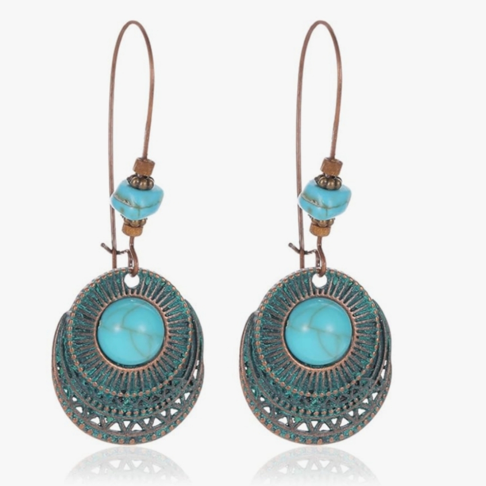 Turquoise Dangle Earrings